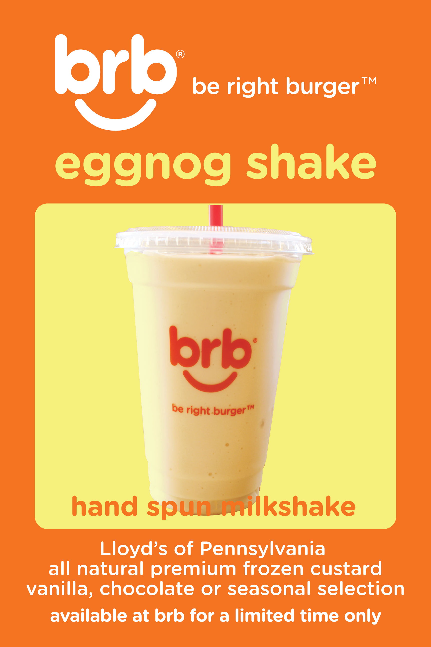 Egg Nog Shake